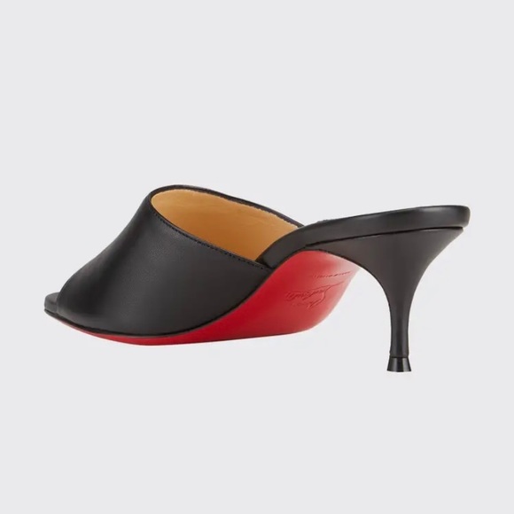 Christian Louboutin | Shoes | Christian Louboutin East Napa Kittenheel Mules  | Poshmark